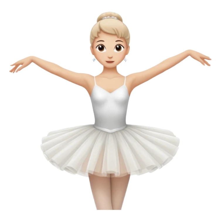 Ballerina adult woman sticker