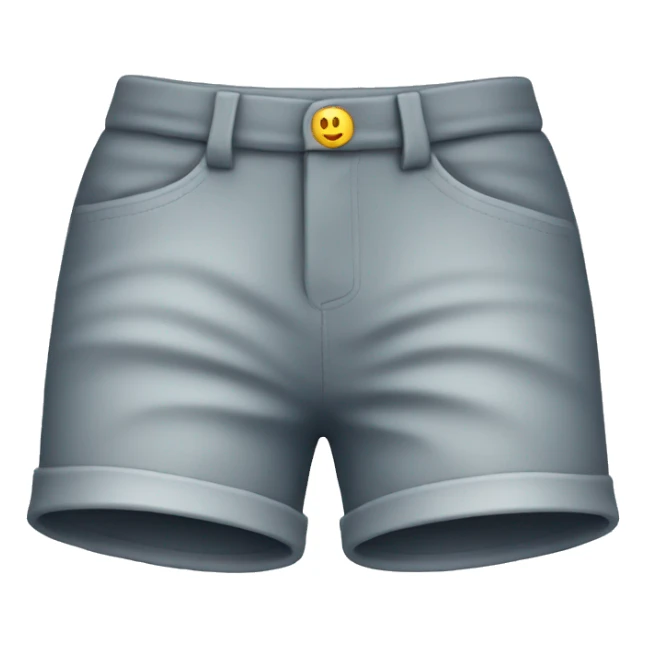 Shorts with drop sticker