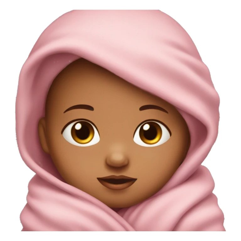 Newborn baby girl sticker