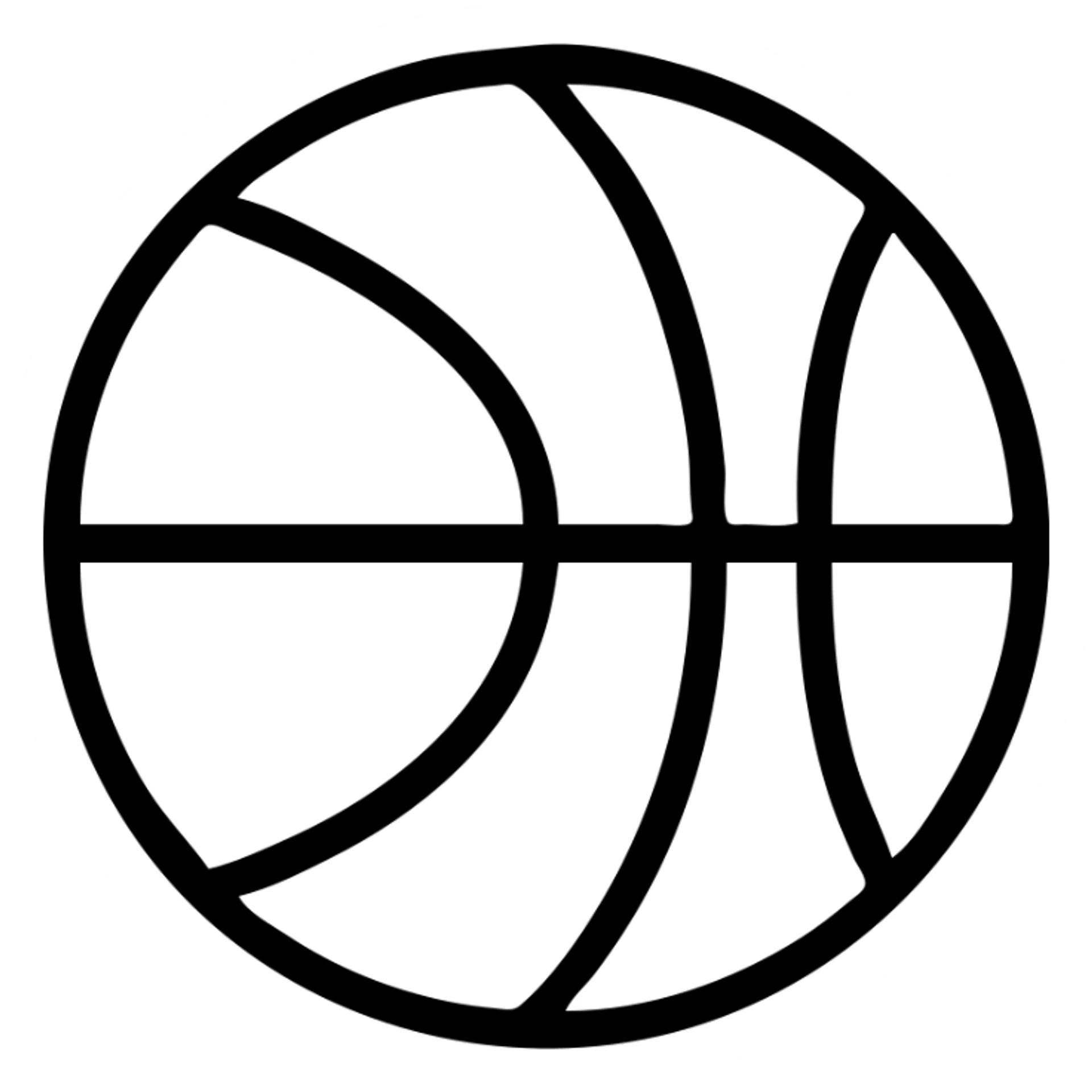 basket ball sticker