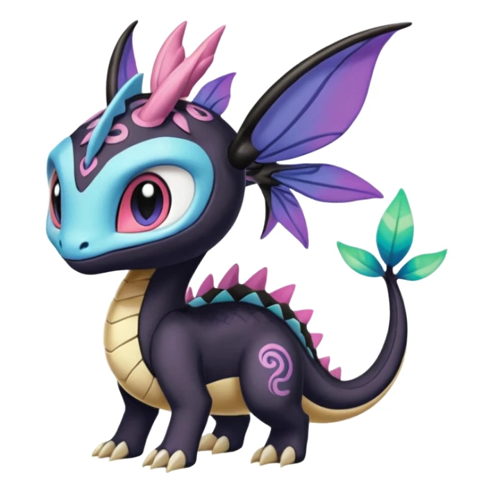 Meloetta-Cresselia-Palkia-Spyro-Toothless-Stitch-Fakémon-creature-hybrid sticker