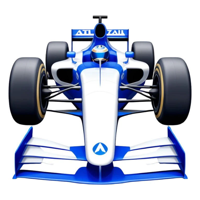 Attlassian Williams F1 Racing car 2025 sticker