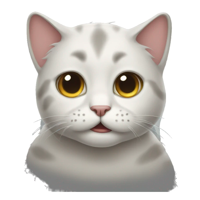Crying cat  sticker