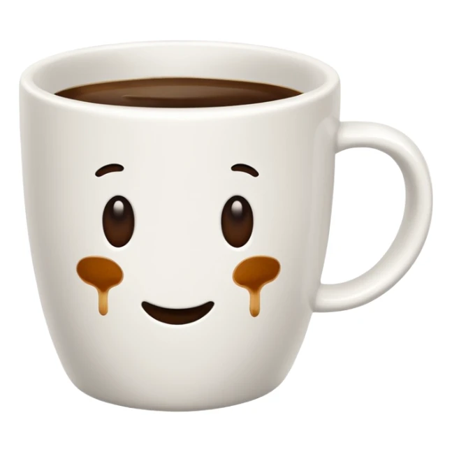 Empty Coffee Cup a view from upwards and i should see the bottom of the coffee cup  sticker