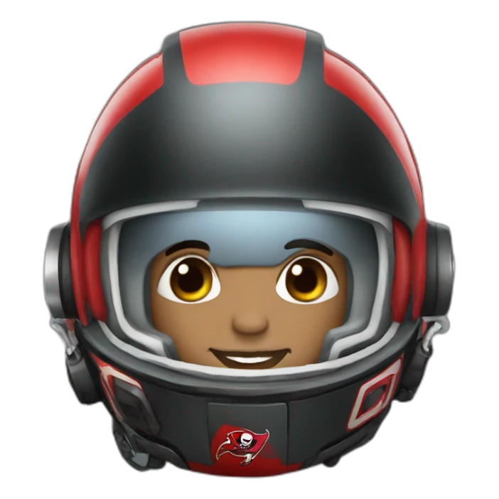 Tampa Bay Bucs astronauts sticker