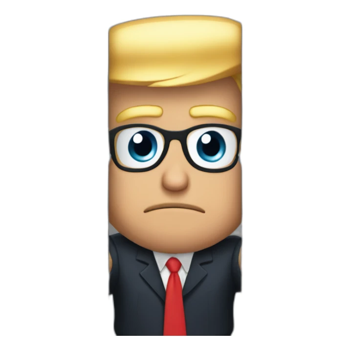 Donald-Trump-in-cuffs sticker