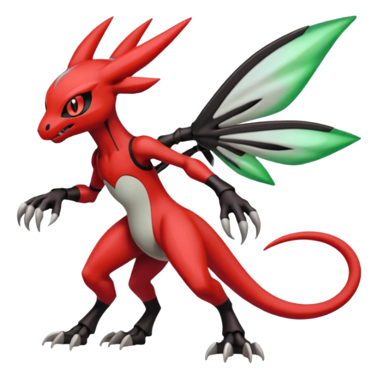 Meloetta-Guilmon-Scizor-Darkrai-Pokémon-Fakémon-creature sticker