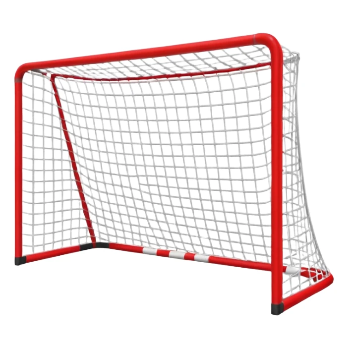 soccer goal hockey sticker