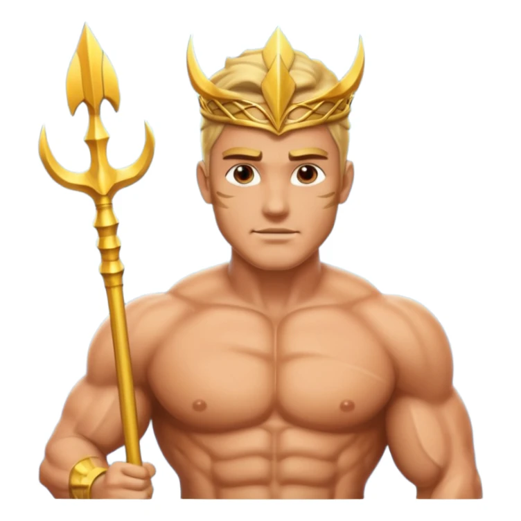 atlantis man OF THE SEA sticker