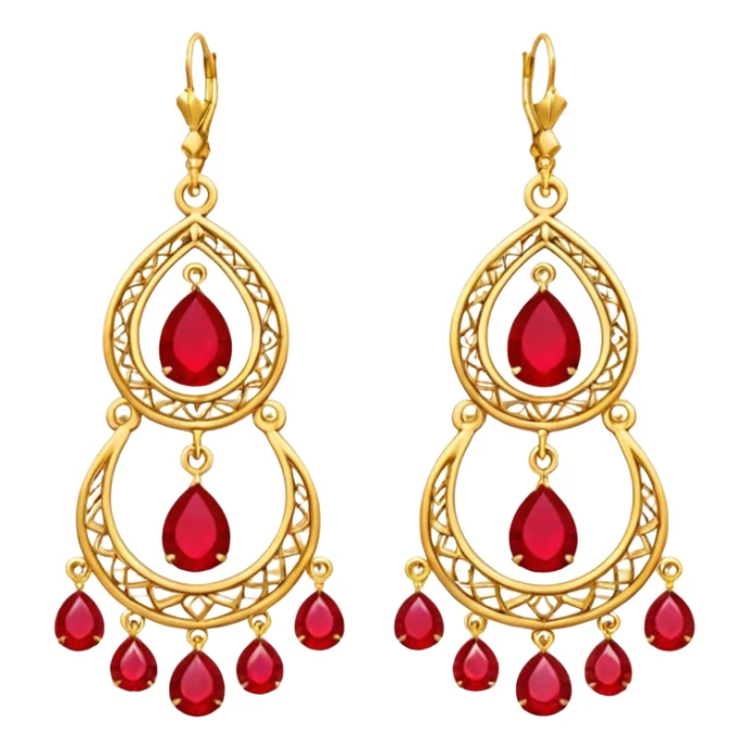 dangling earrings hanging style jewelry, sticker