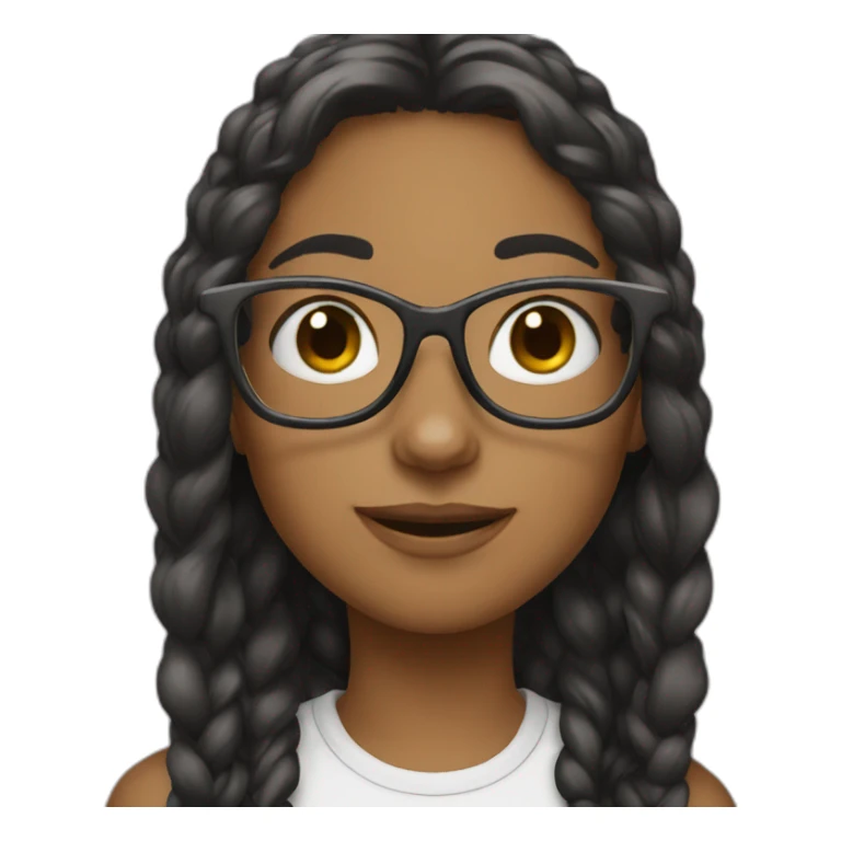 I love girls with glasses sticker