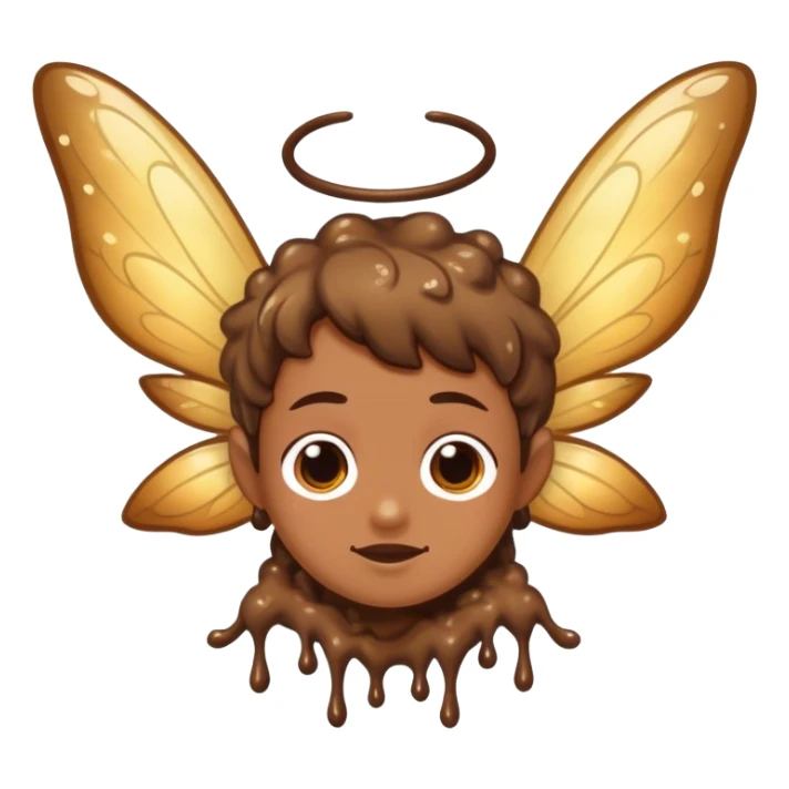 poo fairy sticker