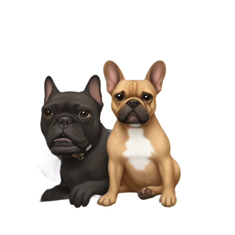 Black G wagon with brown french bulldog sticker