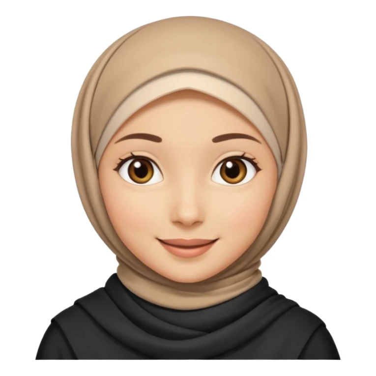 Hijabi girl sticker