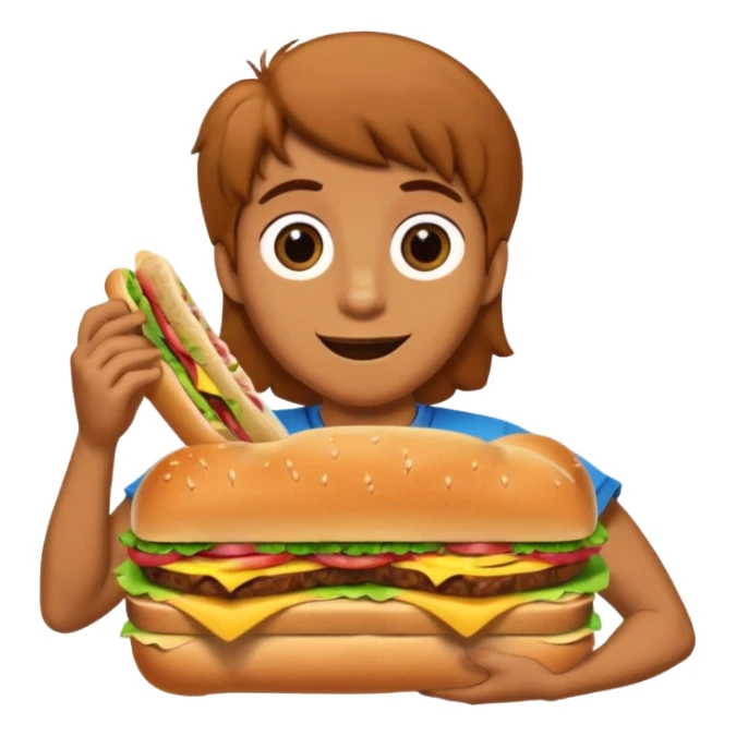 Foodie scooby-doo sticker