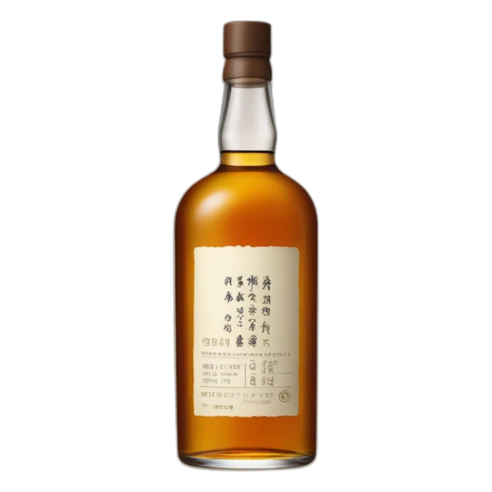 Nikka Coffey Grain Whisky Bottle sticker