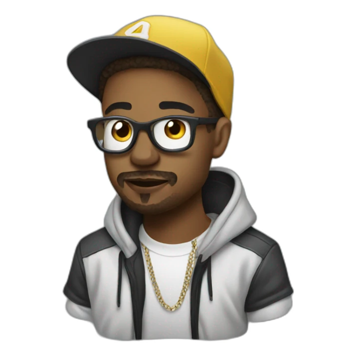 hyperpop rapper sticker