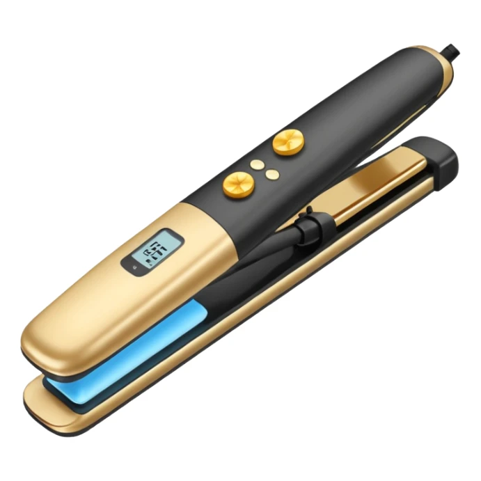 hair straightener sticker