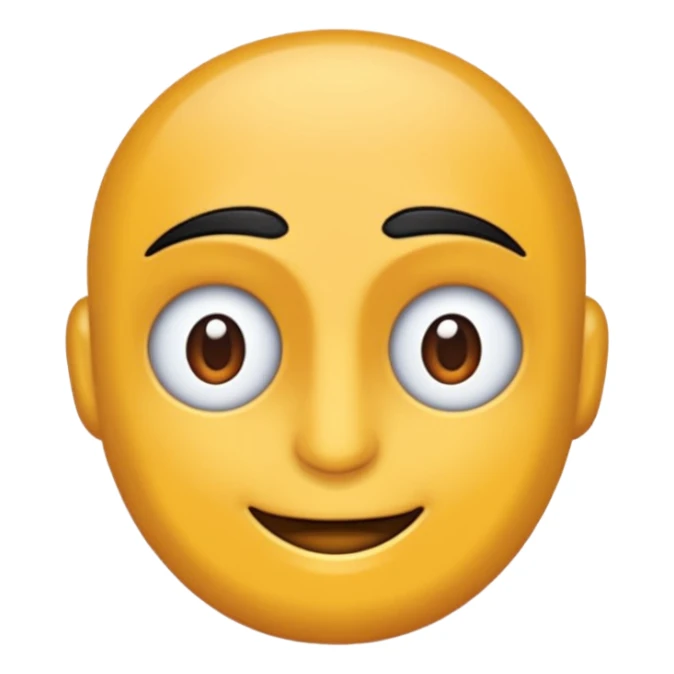 Ortası delik yamuk kare sticker