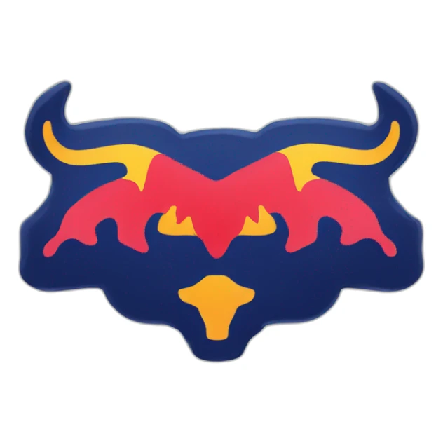 Red bull logo sticker