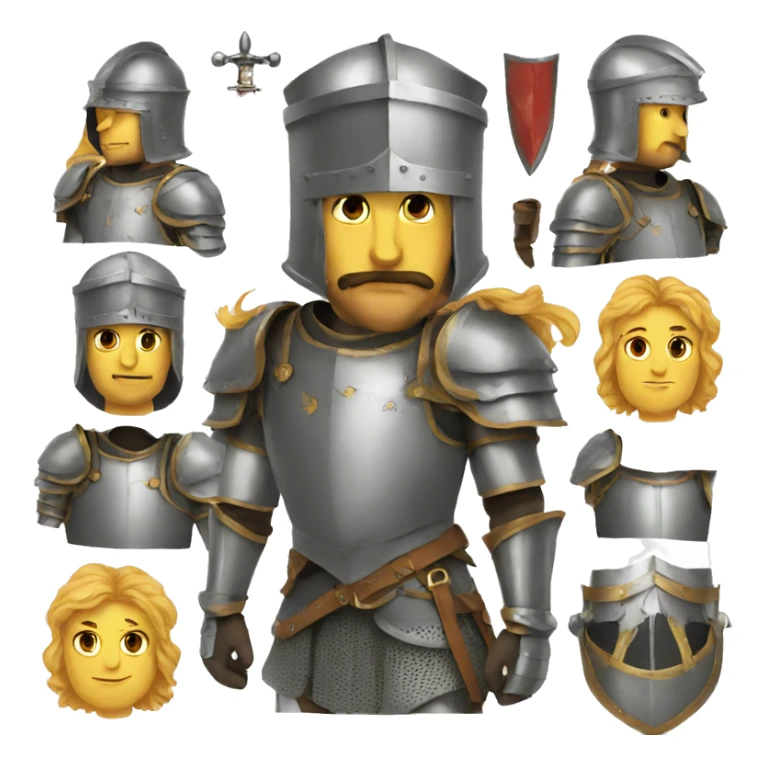 french knight sticker