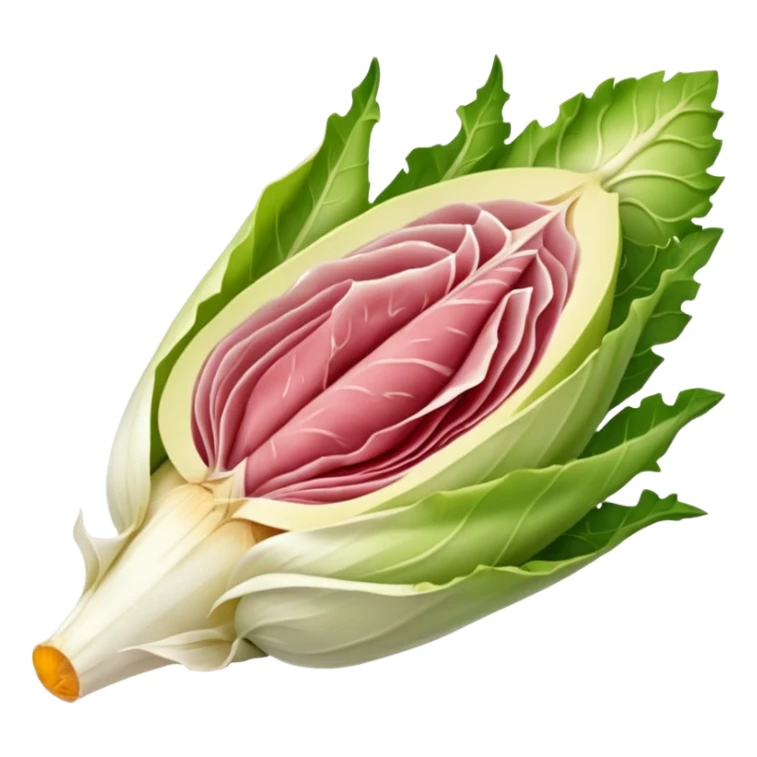 tranche de jambon enroulé autour d'une endive sticker