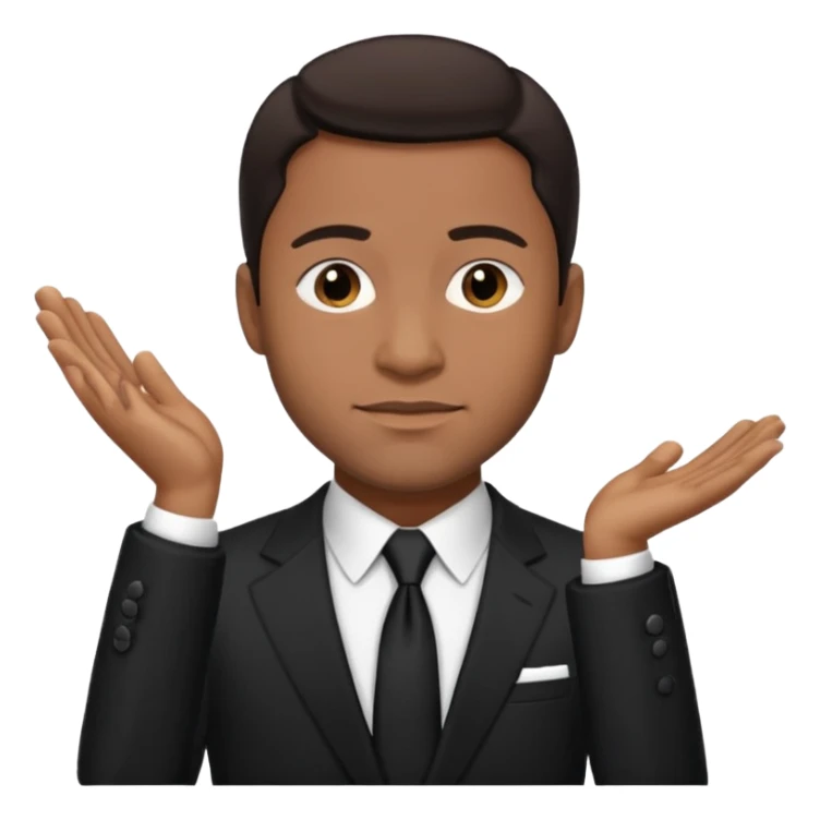 Andre Rison (b.1967) with dark brown hair, black suit sticker