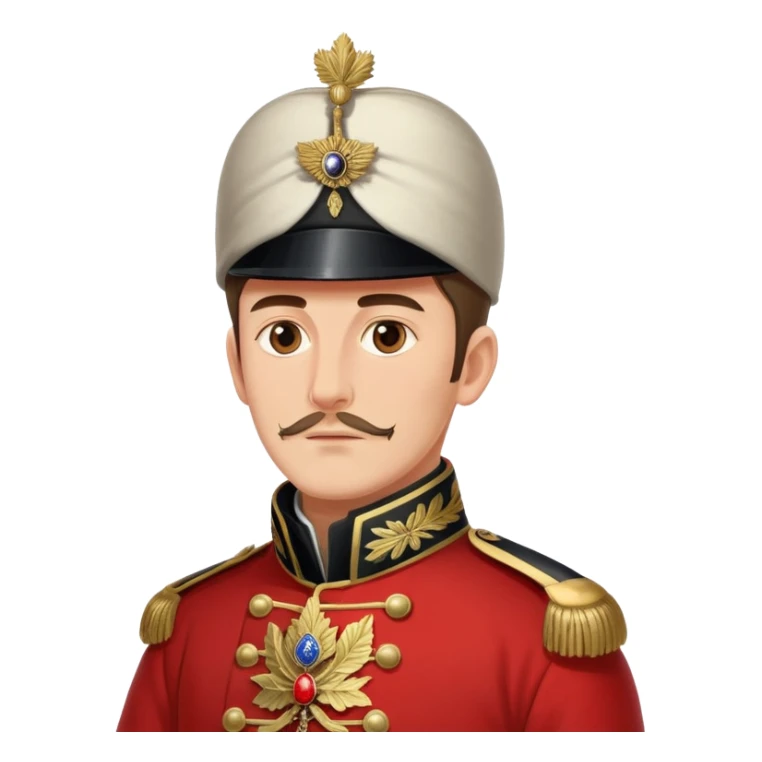 British soldier 19 century opium war sticker