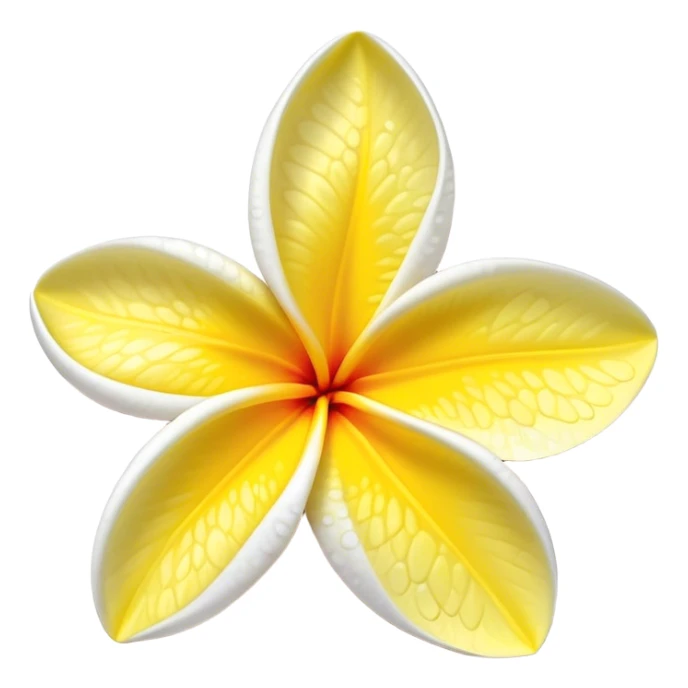 plumeria sticker