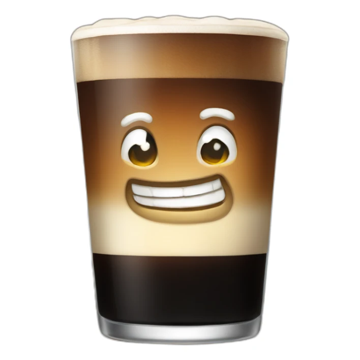 full pint of Guinness sticker