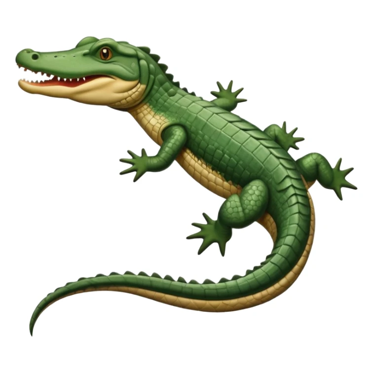 Tiktaalik Roseau-a fish that looks like a crocodile sticker