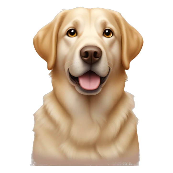 Mix between Labrador and Duck Tolling Retriever sticker