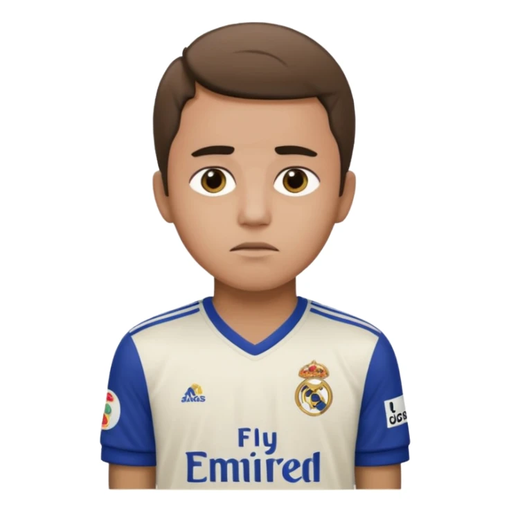 ich bin traurig, ich bin Madrids Fan sticker