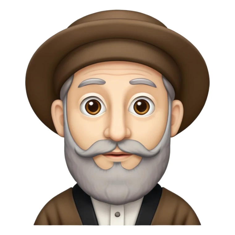 Israeli rabbi puppeteer  sticker