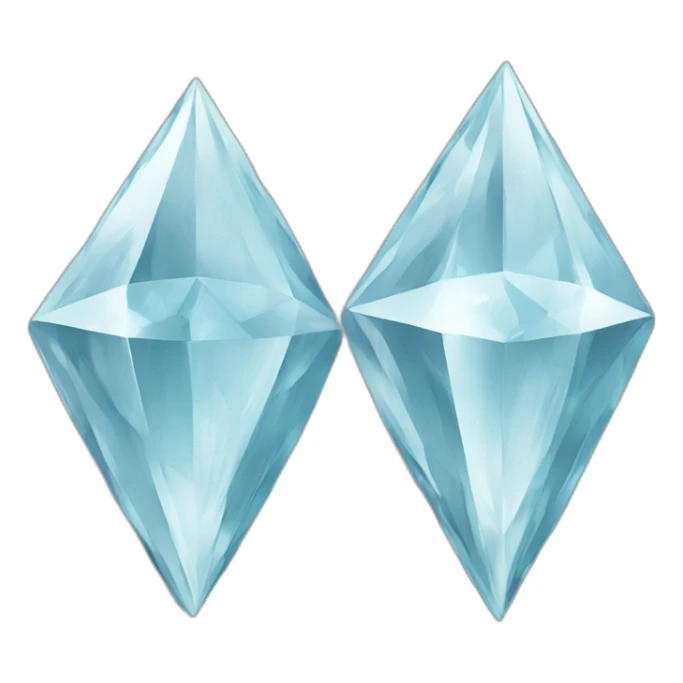 double diamond sticker
