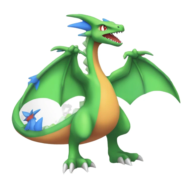  Latios-Flygon-Sceptile-Charizard-Fakemon full body sticker