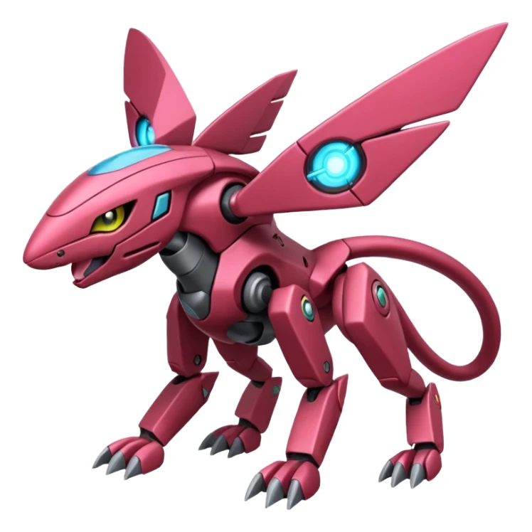 Vikavolt-Peppercat-Koraidon-Genesect-Miraidon-fusion, full body sticker