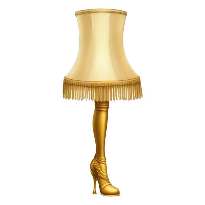  leg lamp sticker