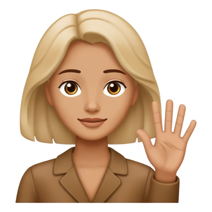 Person waving bye to a person named Felicia sticker