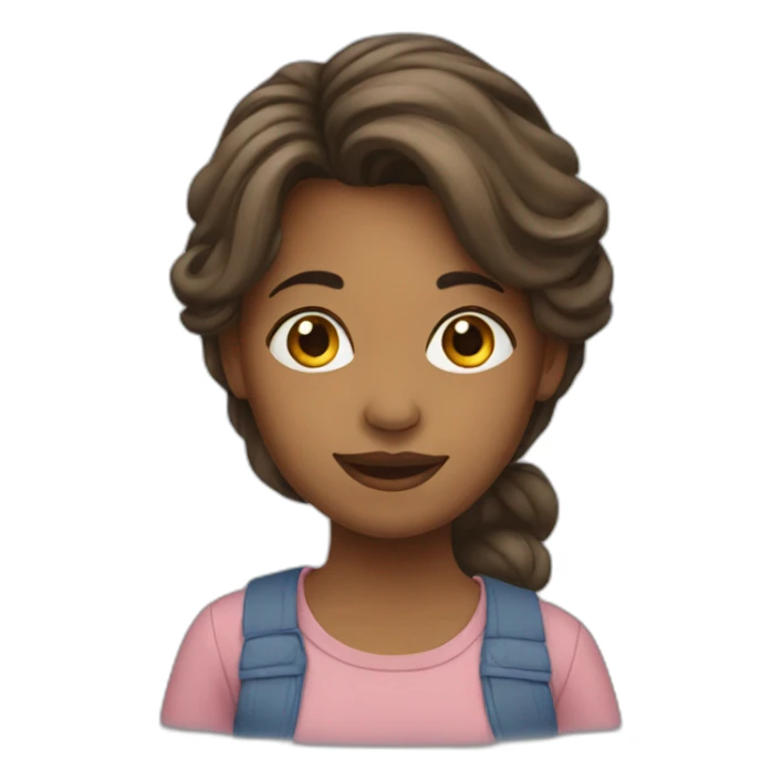 Young mother sticker