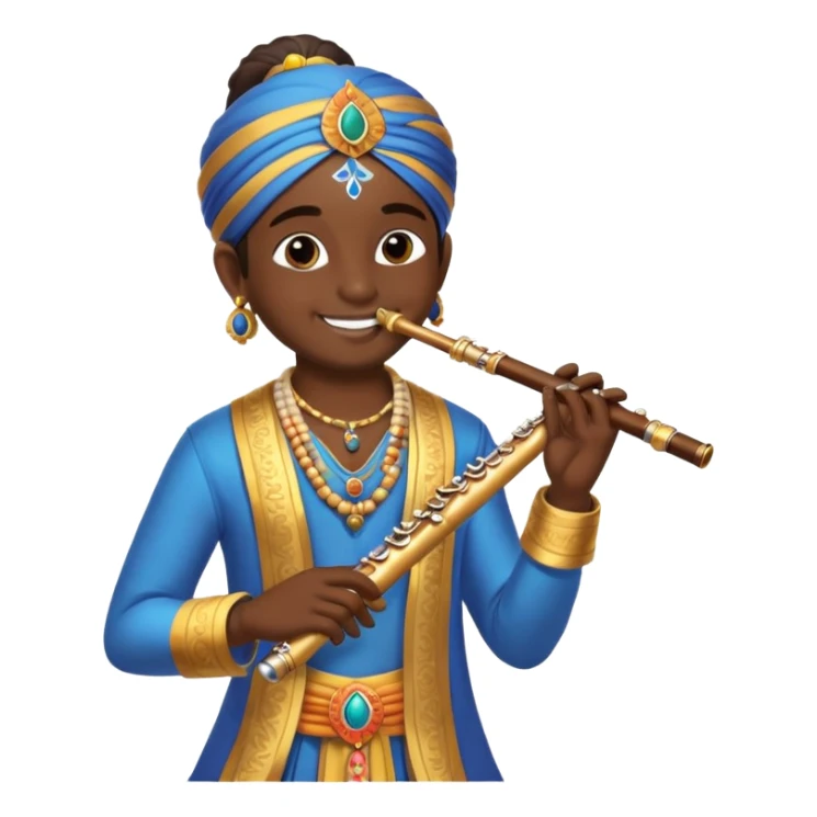 Krishna lord sticker