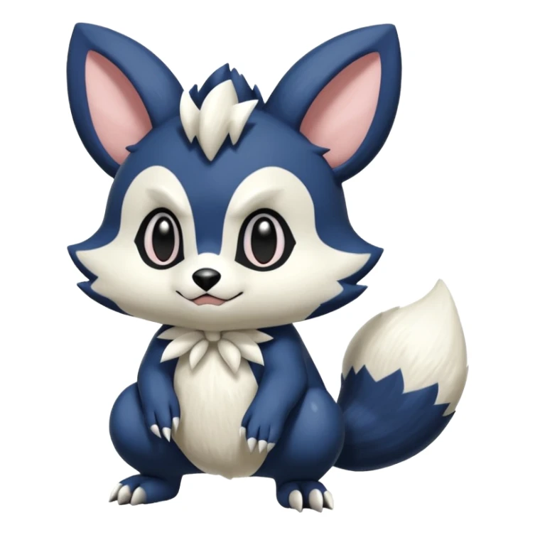 Teddiursa-Meowstic-Minccino-Obstagoon-fusion  sticker