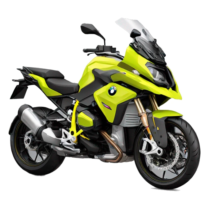 BMW m1000xr neon yellow aestetic sticker