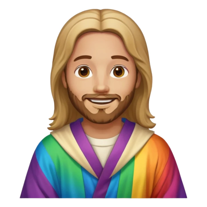gay jesus sticker