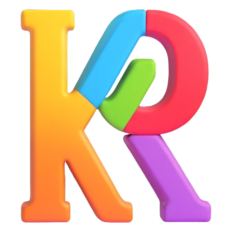 Anna text, colorful, bold, youthful, elegant, 3D font, transparent background, only the name, nothing else sticker