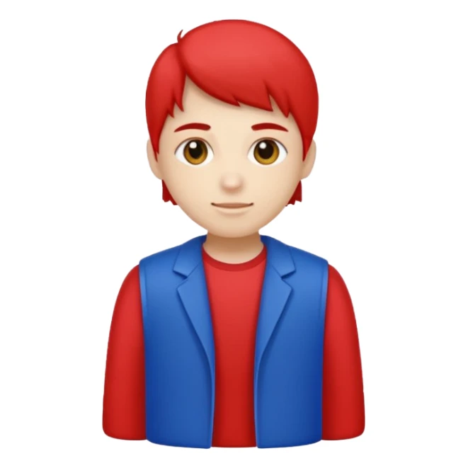 I love you in red white and blue sticker