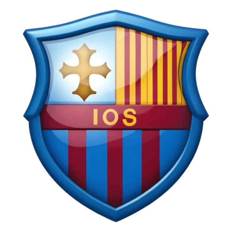 Emoji escudo barcelona sticker