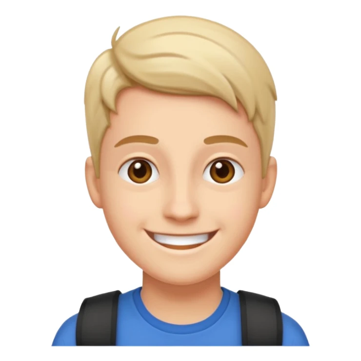 

:a happy confident student after IELTS, study abroad, UK, smile face

Style: emoji, clean, simple, white background. sticker