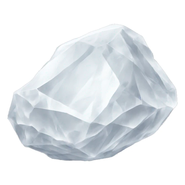 white quartz sticker