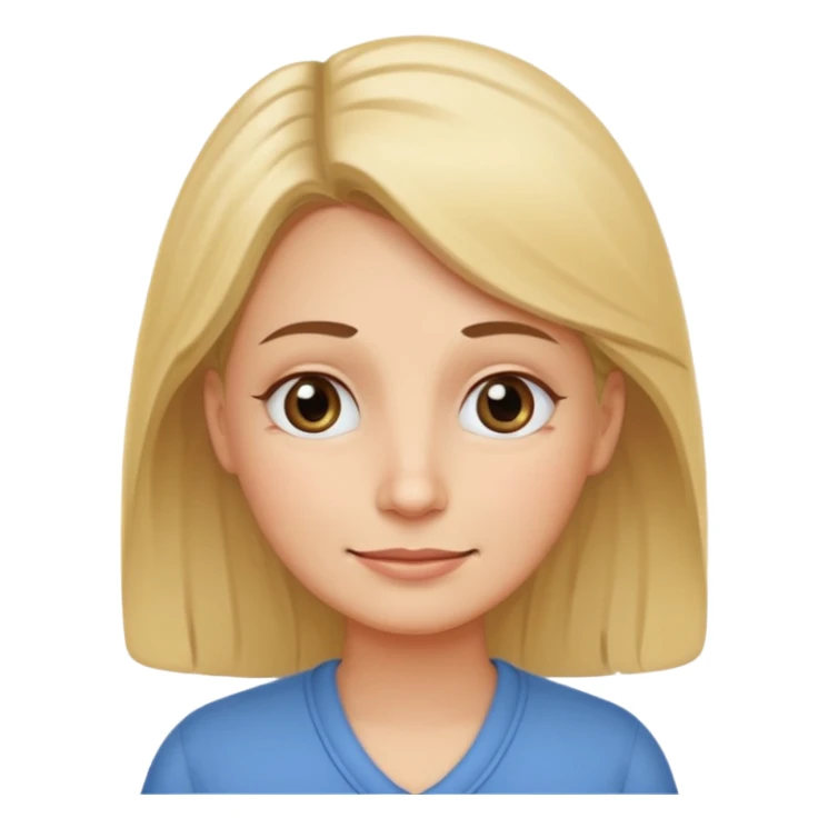 Depict a kindergarten teacher who looks exhausted while helping others, symbolizing neglecting their own needs. 
Make it recognizable at small sizes, positive but realistic. Transparent background, no text. sticker